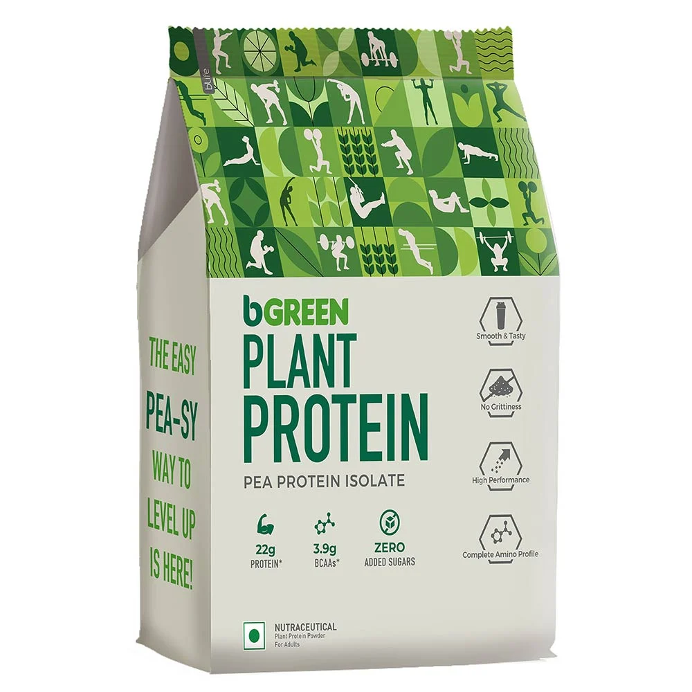 MuscleBlaze BGreen Plant Protein 1kg 